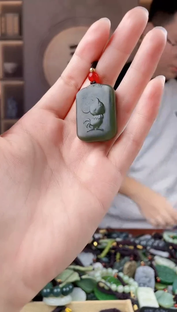 未镶嵌和田玉挂件拍一发一，拍一发一，
