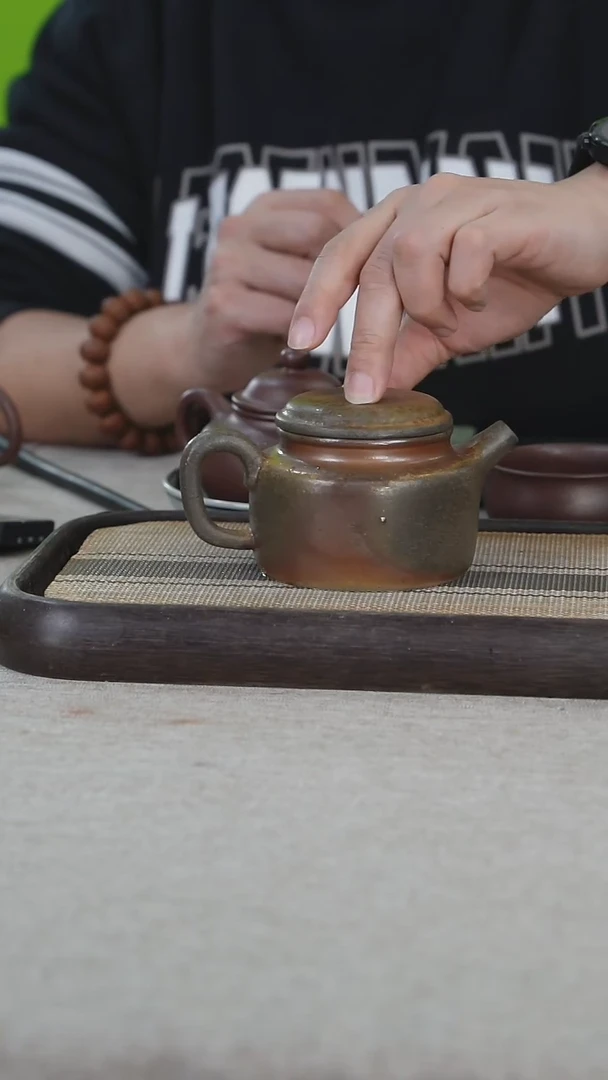 【闪购商品】紫砂茶壶柴烧德钟