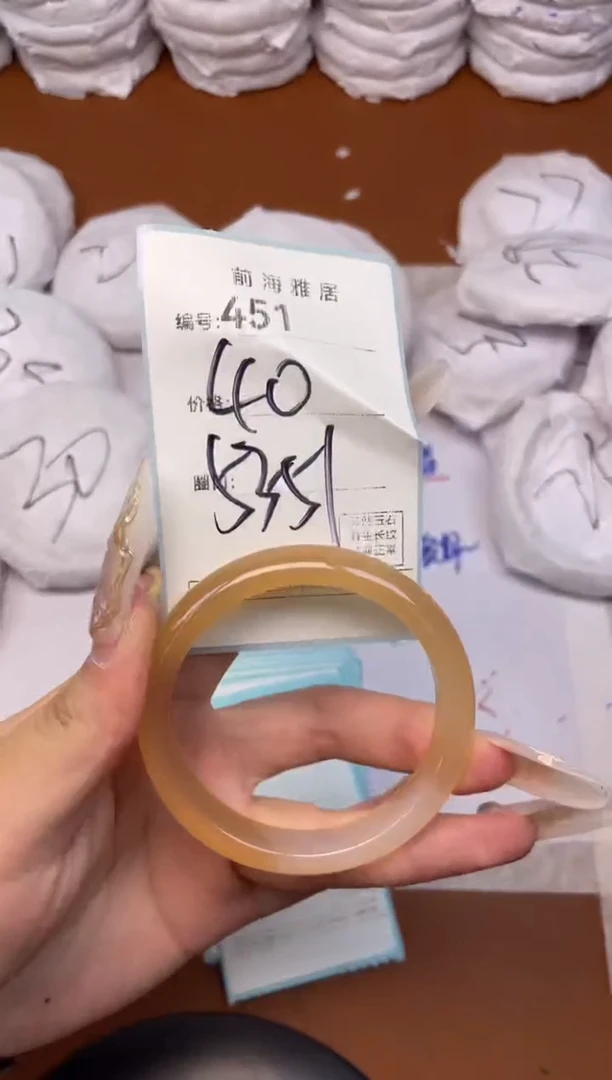 【闪购商品】玛瑙/玉髓手镯未镶嵌451