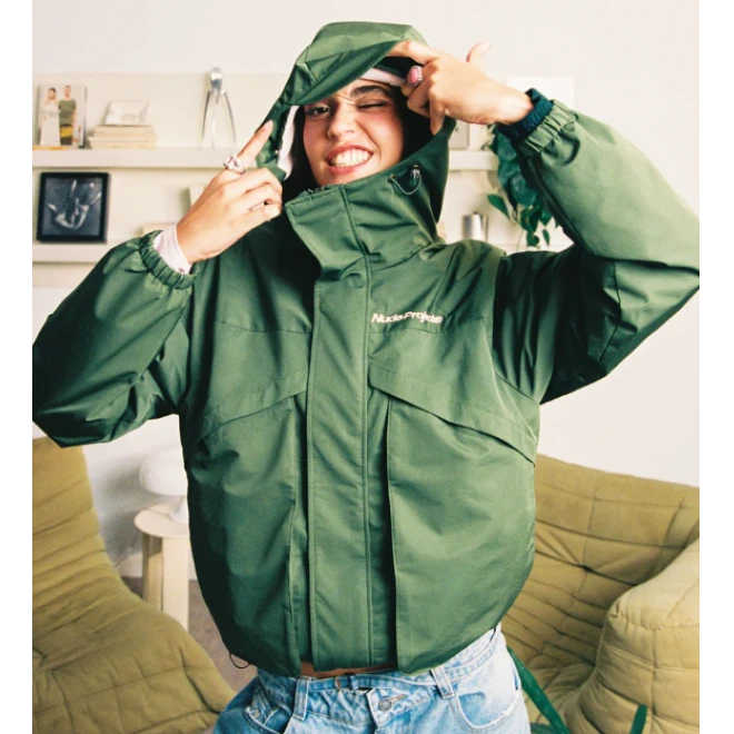 夹克连帽多口袋休闲加厚上衣防风服情侣春秋轻户外