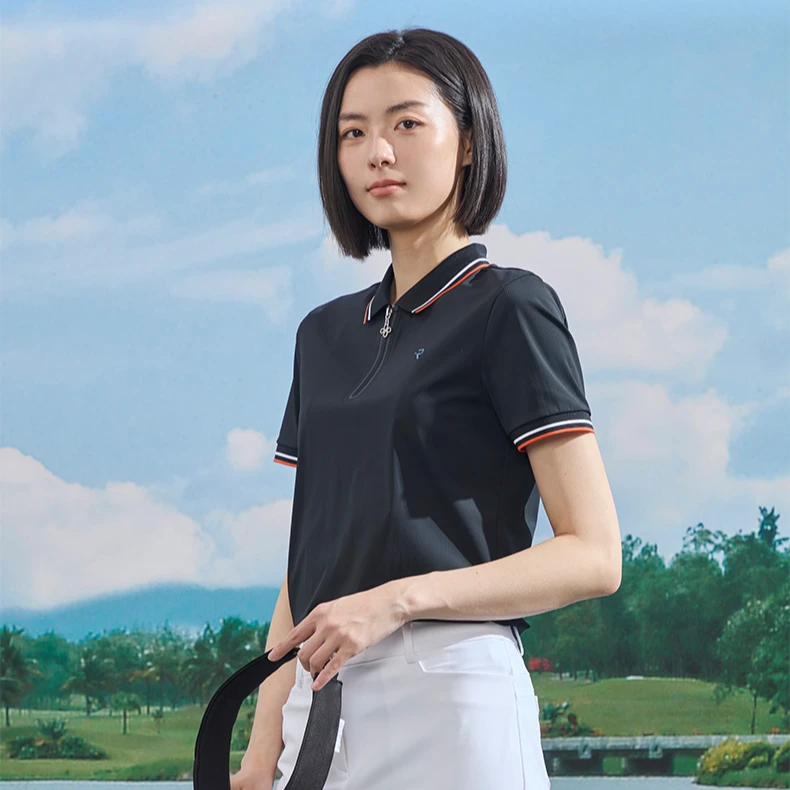 RAPIDO雳霹道2025年春夏女士高尔夫GOLF凉感短袖POLO衫VP5342C53