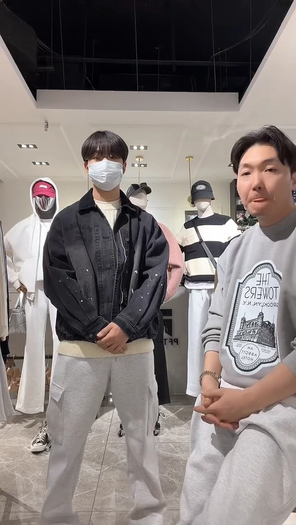 男士休闲宽松牛仔外套