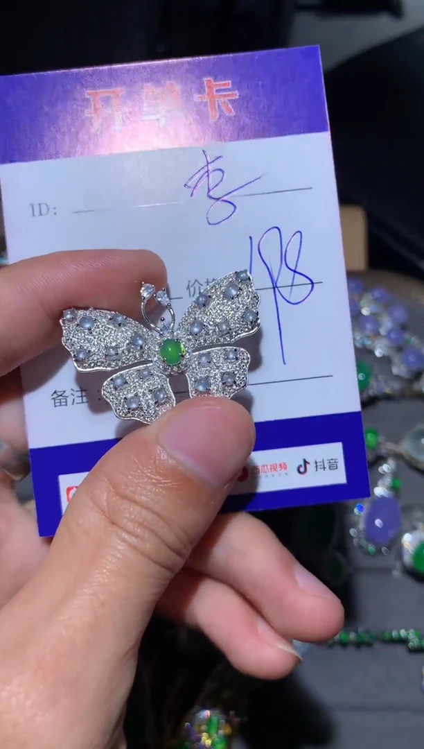【闪购商品】翡翠颈饰银S925镶嵌李姐