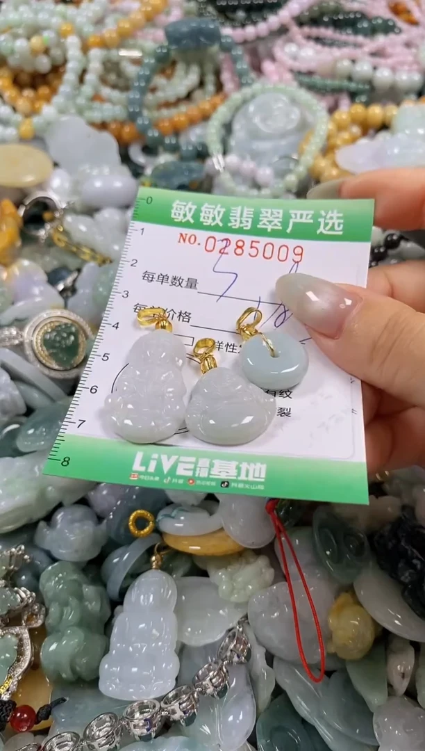 翡翠未镶嵌颈饰闪购0285009多样性发其一