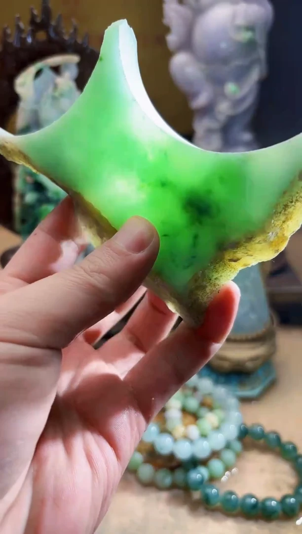 未镶嵌挂件翡翠A货张麦9807