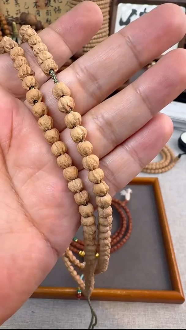 手串柏香籽/百香籽5+热振原装莲花