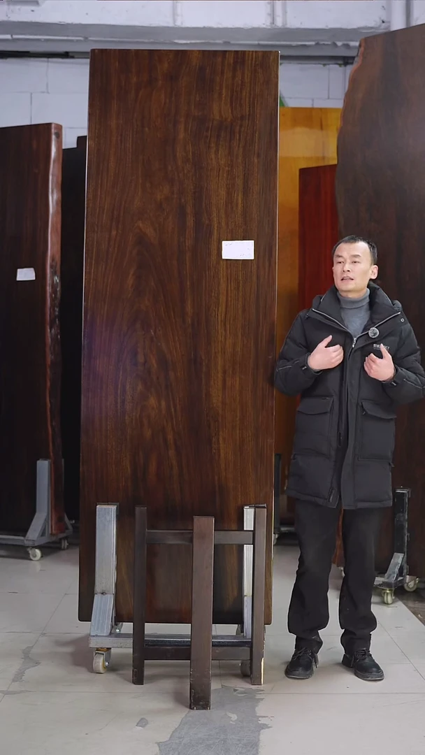 心**动ZZ-GL37刚果黑檀241.5*80*10加黑三角支架*2