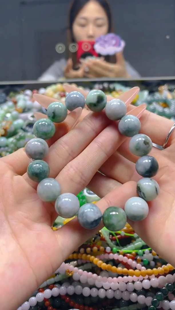 颈饰未镶嵌翡翠13MM