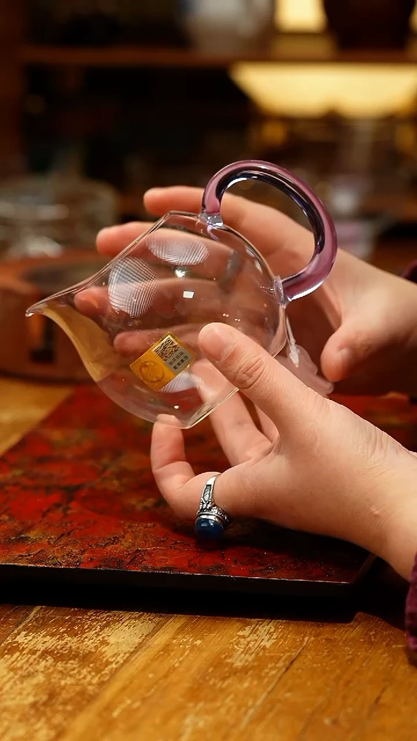 【闪购商品】禾器/晶彩畅然茶海/浅紫/定制版