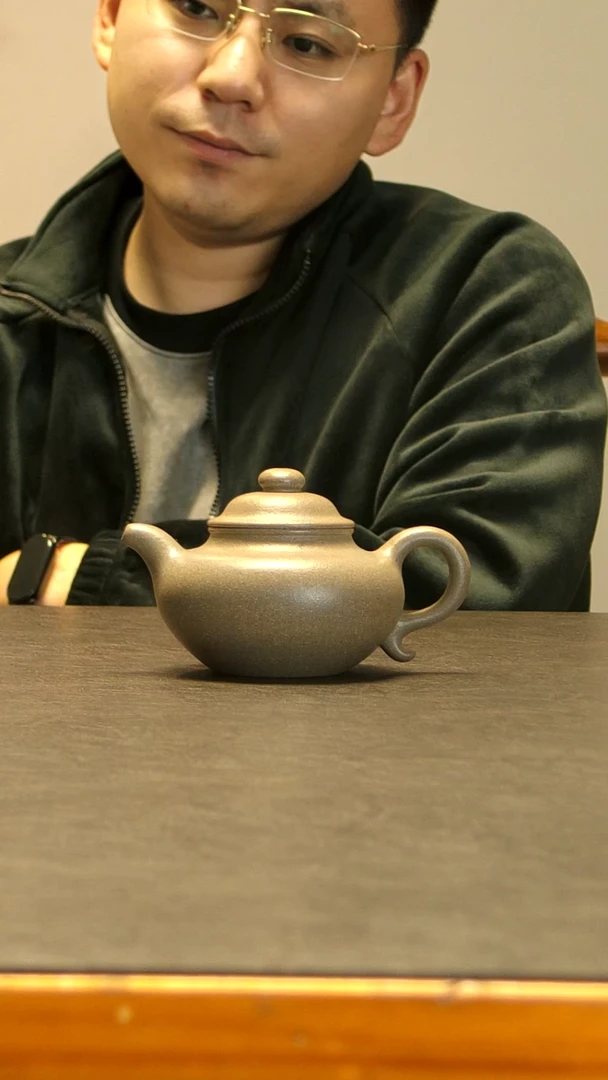 茶壶紫砂青段莲子