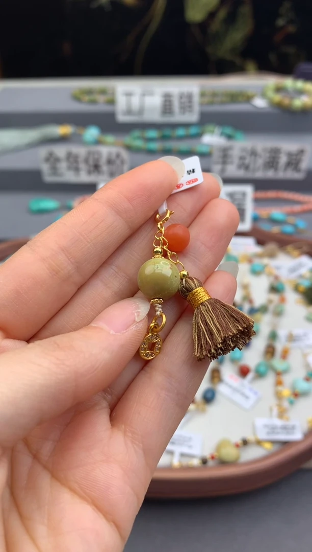 未镶嵌提溜南红玛瑙茜.F153