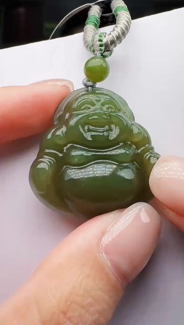 颈饰未镶嵌和田玉玉鉴东方天然和田玉（拍一发一）
