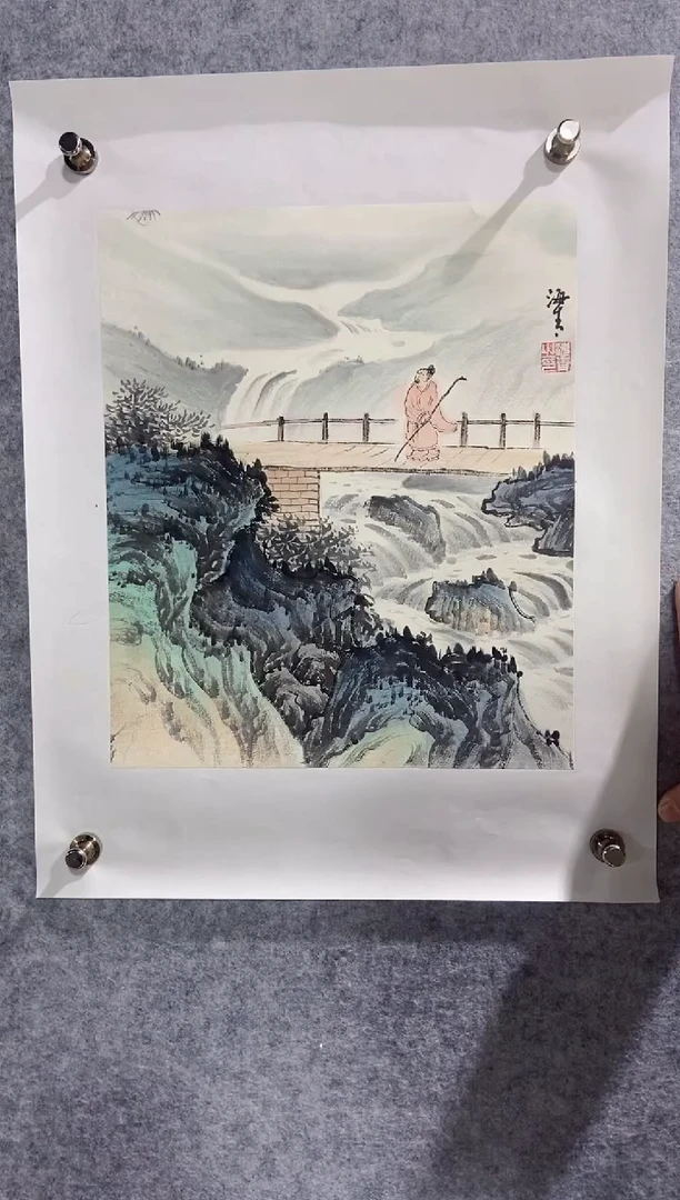 【闪购商品】国画刘海清国画作品3