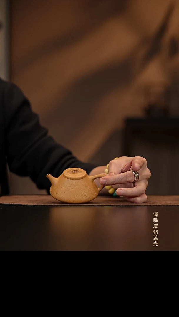 允禾斋 紫砂壶  子冶 梅 黄段