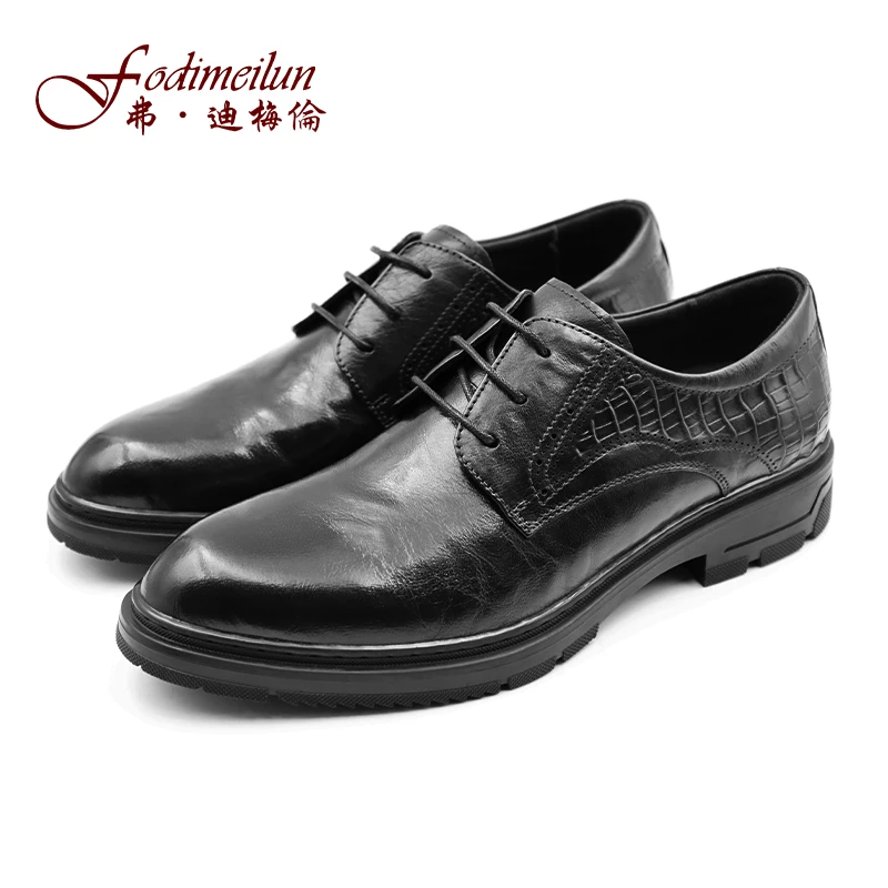 弗·迪梅倫全手工真皮精品男士皮鞋