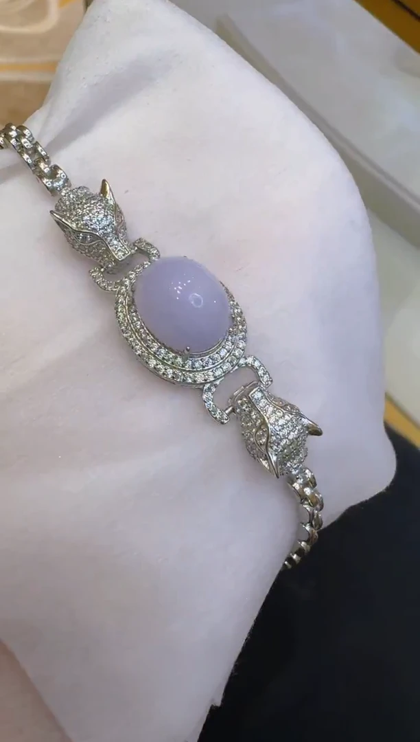 银S925镶嵌手链翡翠多样性团购发一件