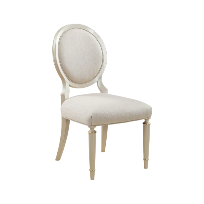 【餐桌椅】Caracole 珍珠心语无扶手餐椅 店样-微瑕款-不支持退换