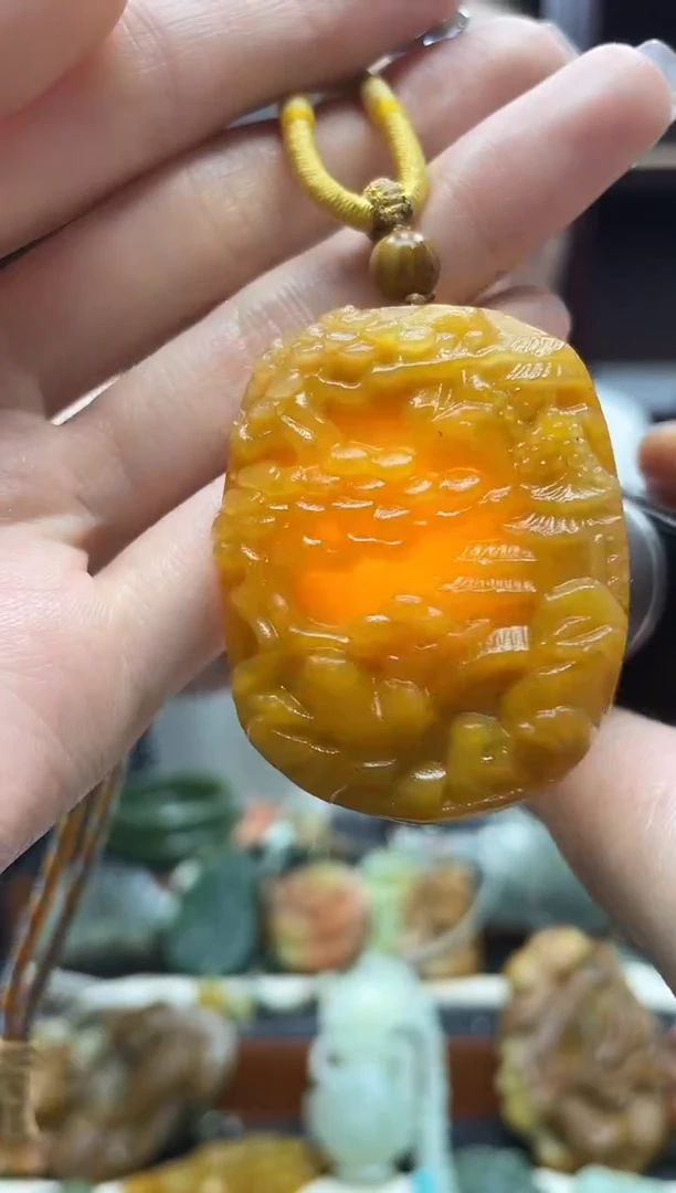 未镶嵌岫玉吊坠·多样性发*货拍一发一