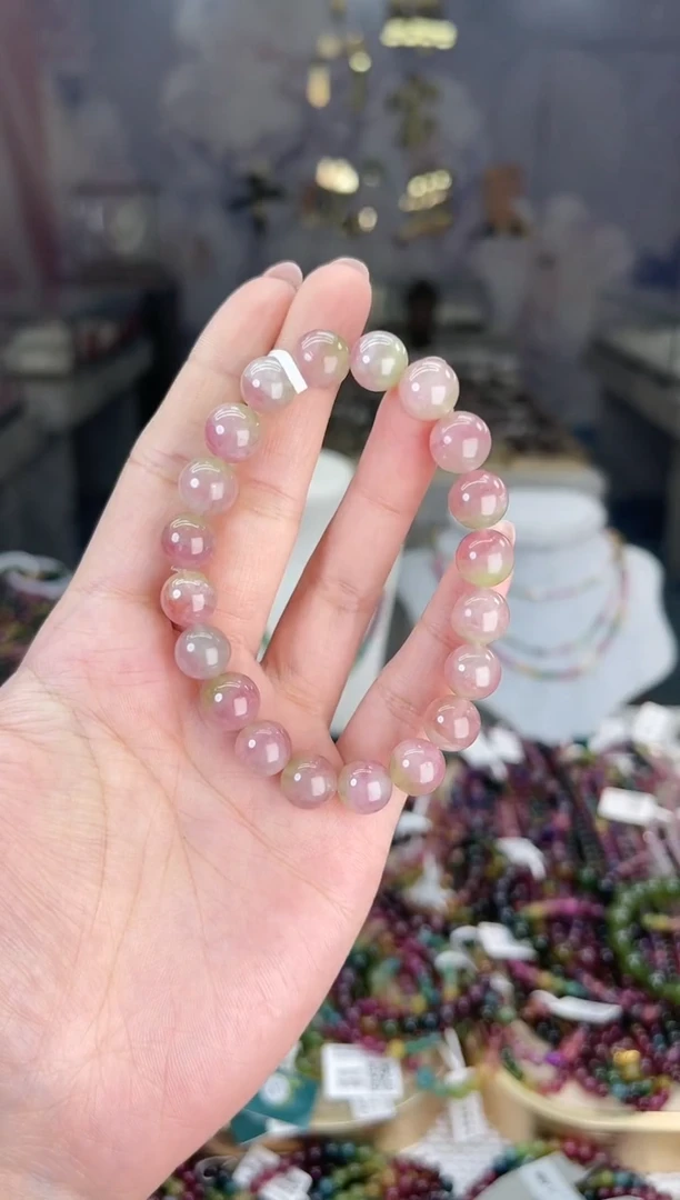 【闪购商品】碧玺/未镶嵌9mm+碧玺单圈多样性发货