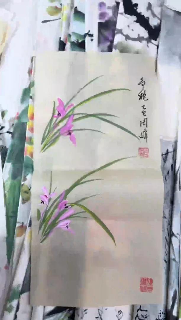 国画11.19国画手绘作品无边框