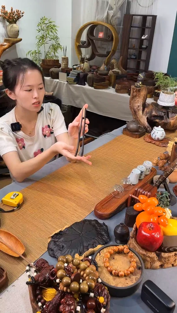 福利品紫光檀茶夹