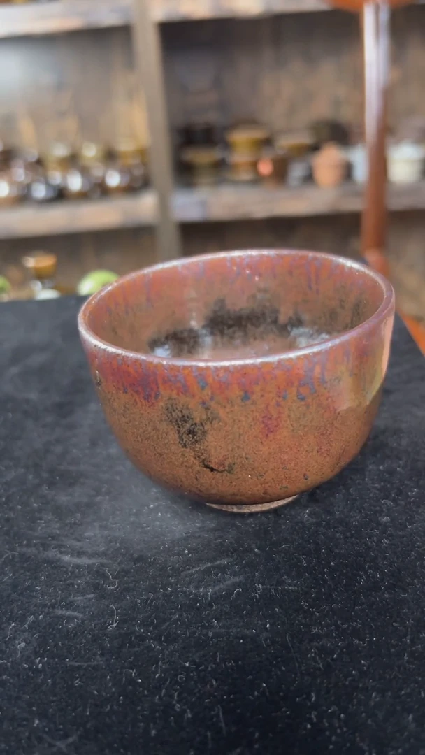 纯手工紫金色禅定杯