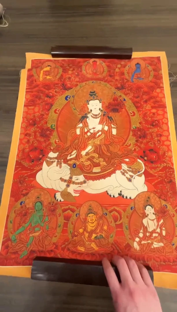 卷轴画唐卡 16172