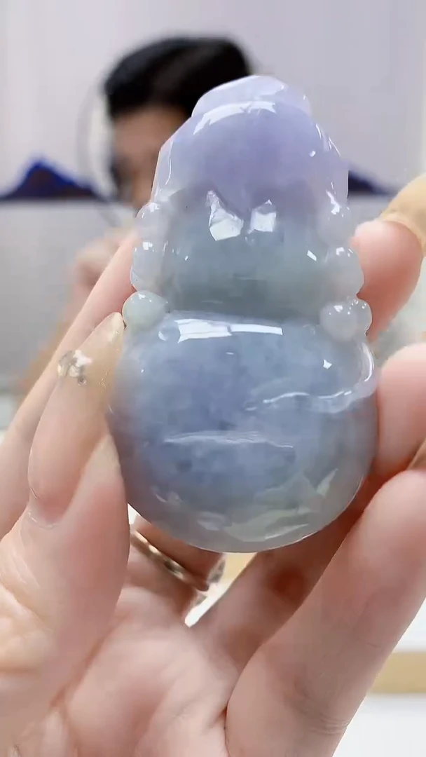 未镶嵌定制翡翠4917DD-毛货挂件70