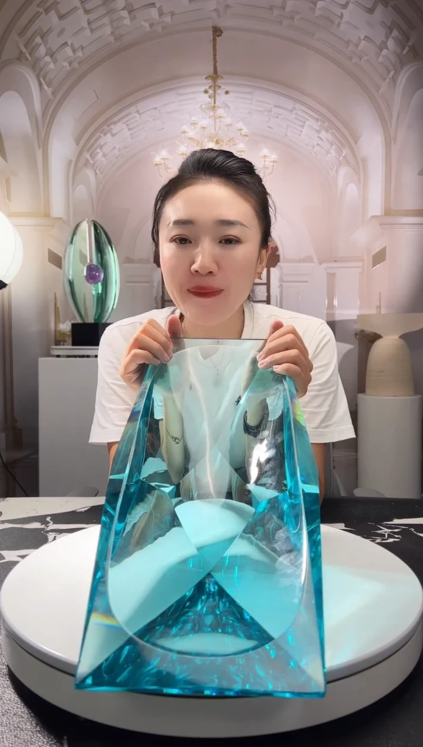 茶宠巴比特美学 冰蓝色冰湖