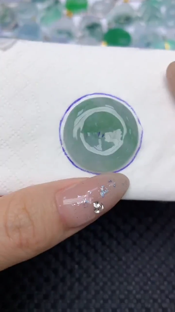 颈饰未镶嵌翡翠天然缅甸翡翠a货百元以上9元证书费自理