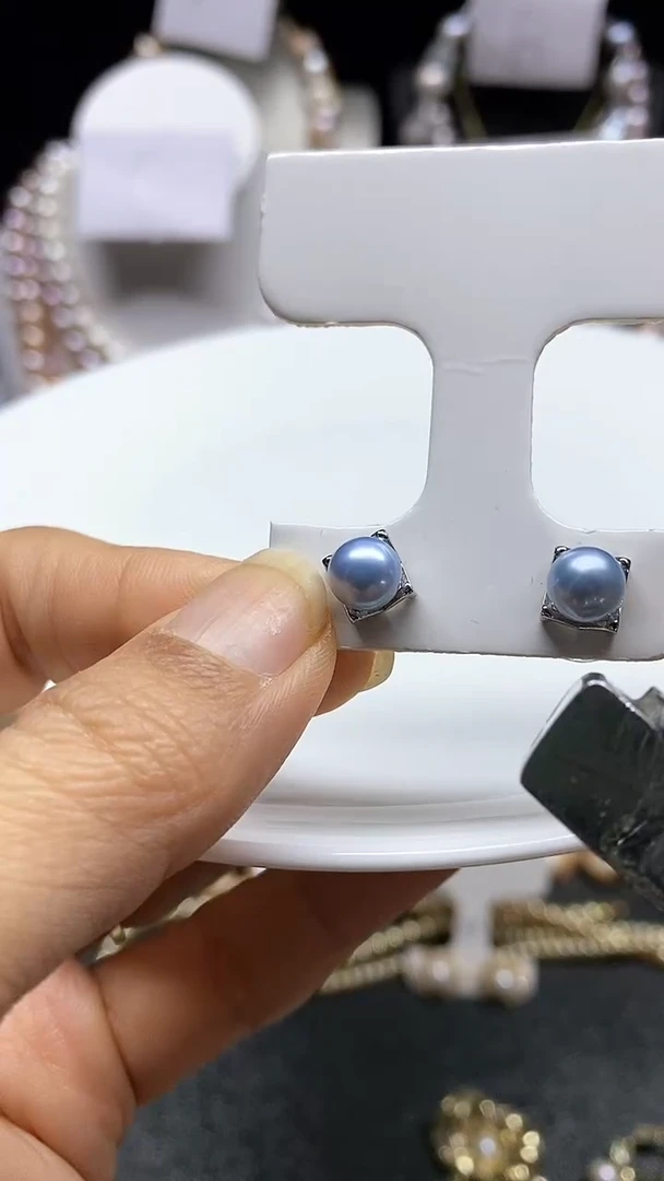 【闪购商品】淡水珍珠耳饰未镶嵌多人