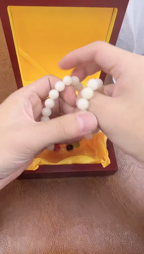 白玉菩提五路手串链接@@SP265