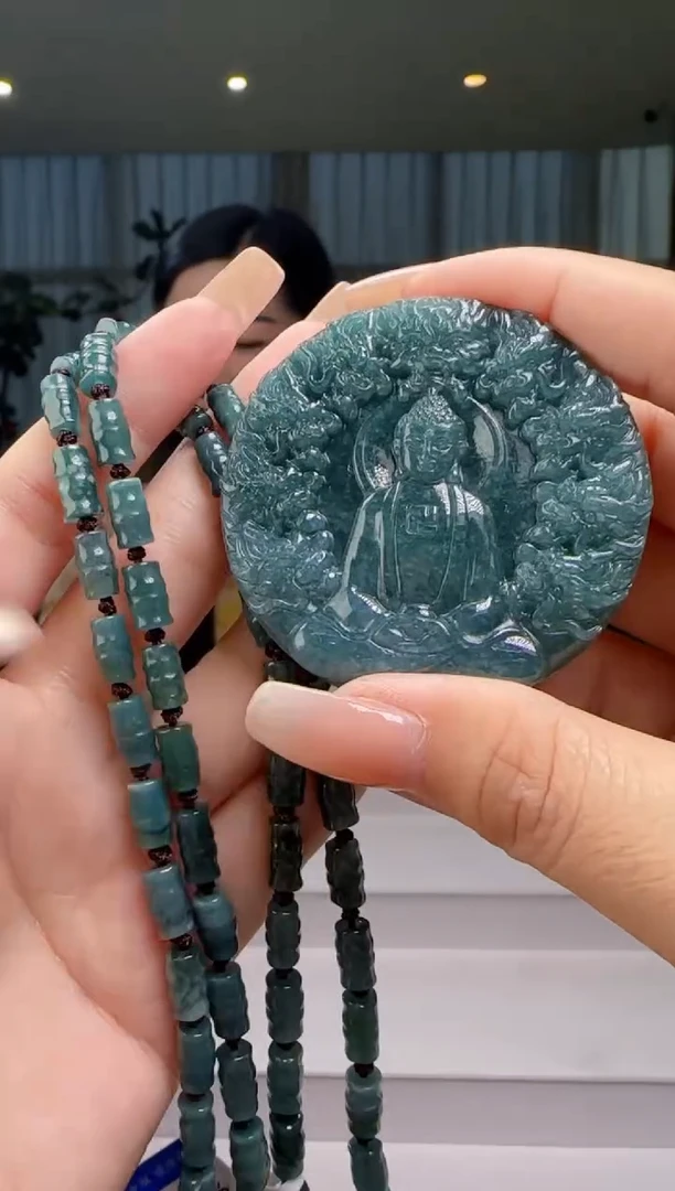 吊坠(赠链)未镶嵌翡翠多样性发其一YL@@60B7J03757