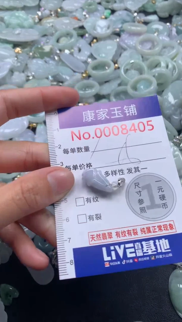 颈饰未镶嵌翡翠8405