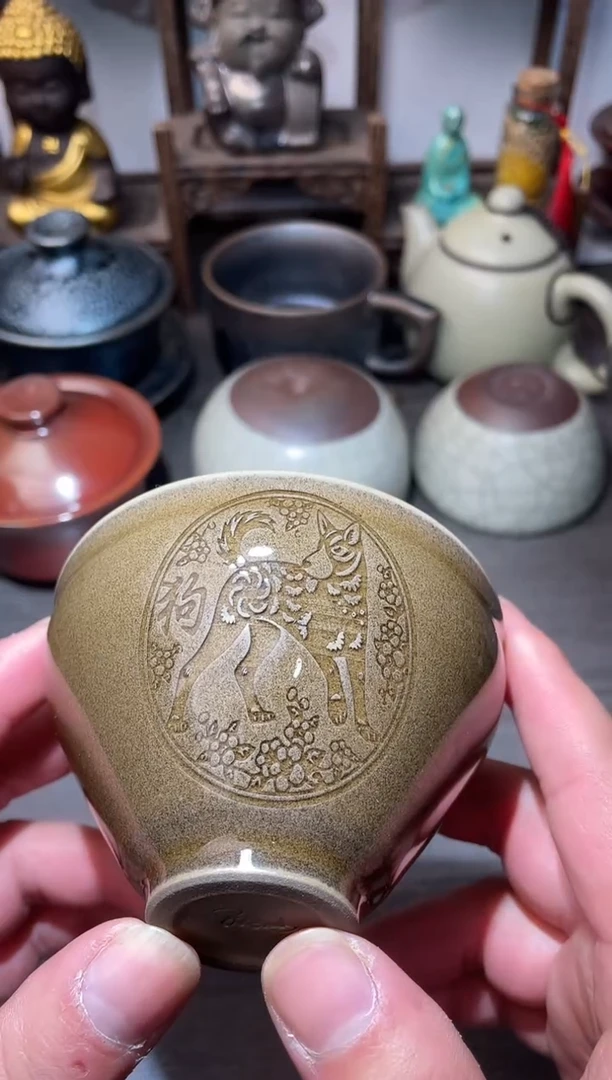 茶盏狗高端茶器主人杯