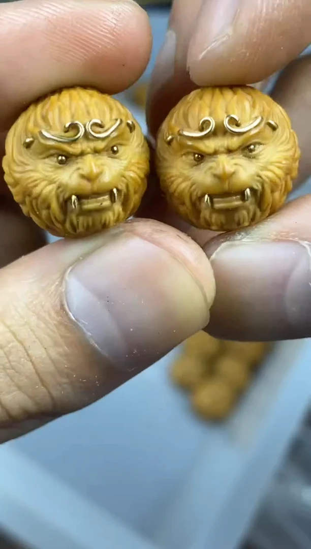 猴头核桃吊坠泰猴 重工