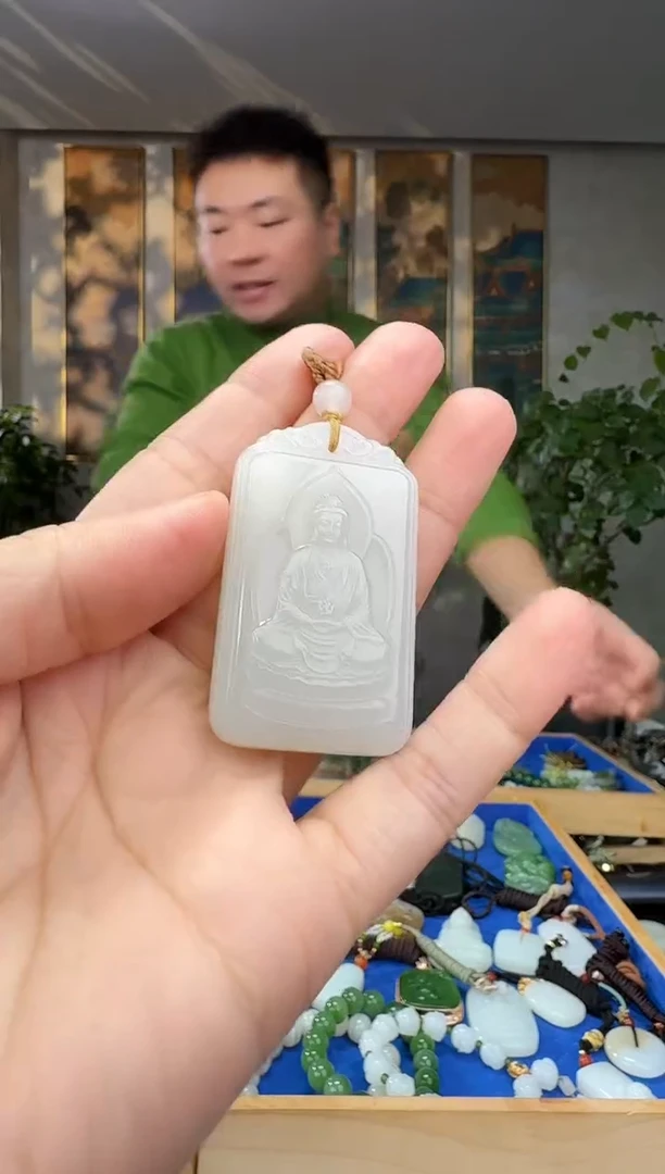 未镶嵌和田玉挂件拍一发一