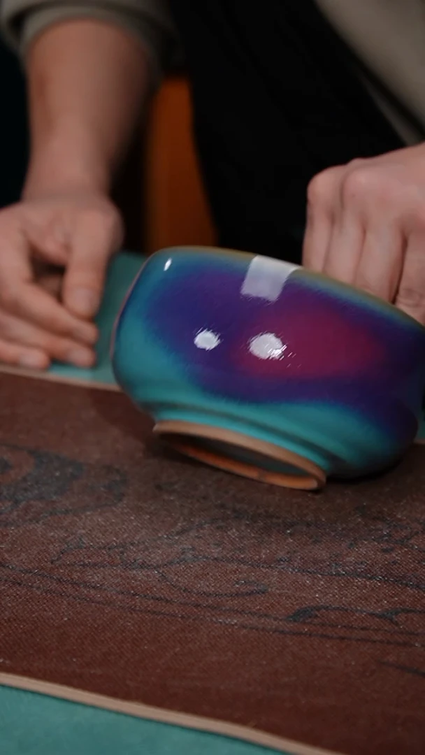 【闪购商品】6-1罗汉碗（天青玫瑰紫）