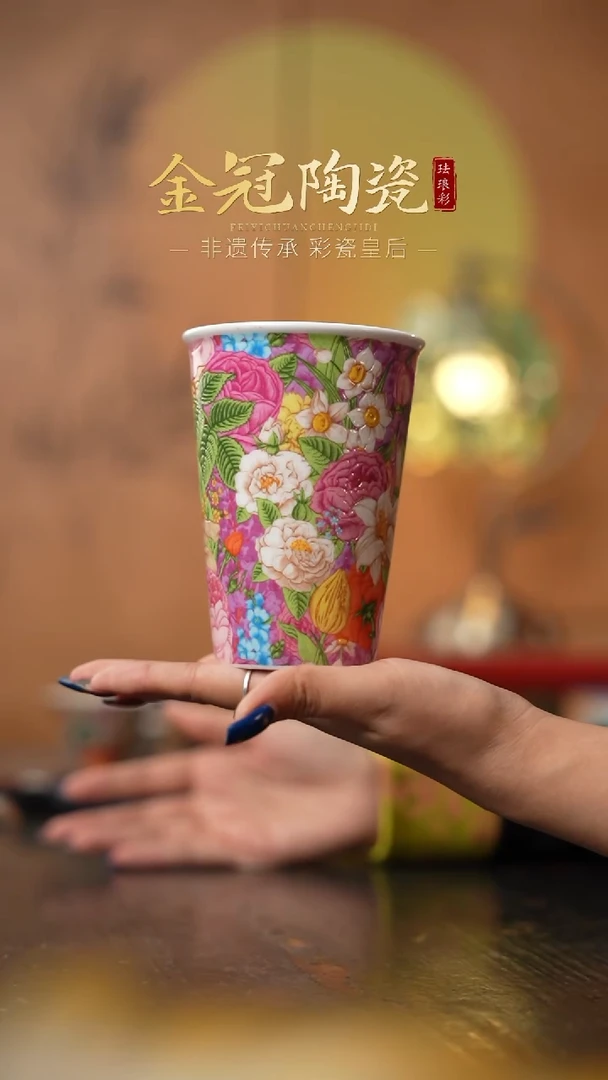 陶瓷粉雪絮语【可乐杯】 粉