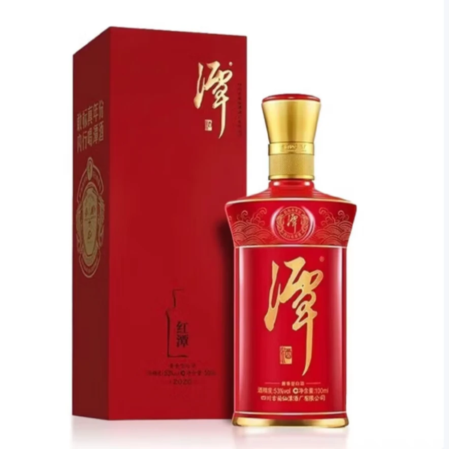 潭酒红潭小酒版100ml酱香型白酒53%Vol