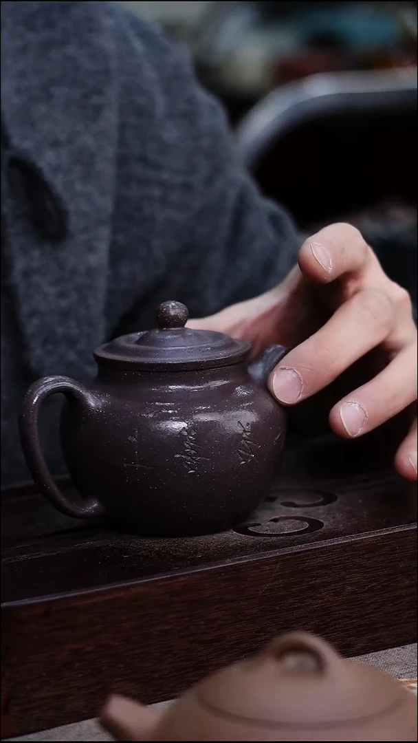 茶壶紫砂宜兴柴烧紫砂壶