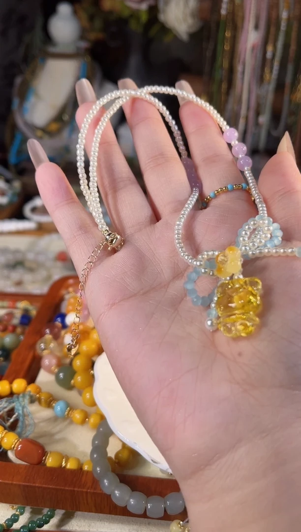 【闪购商品】蜜蜡项链未镶嵌多样性发货其一
