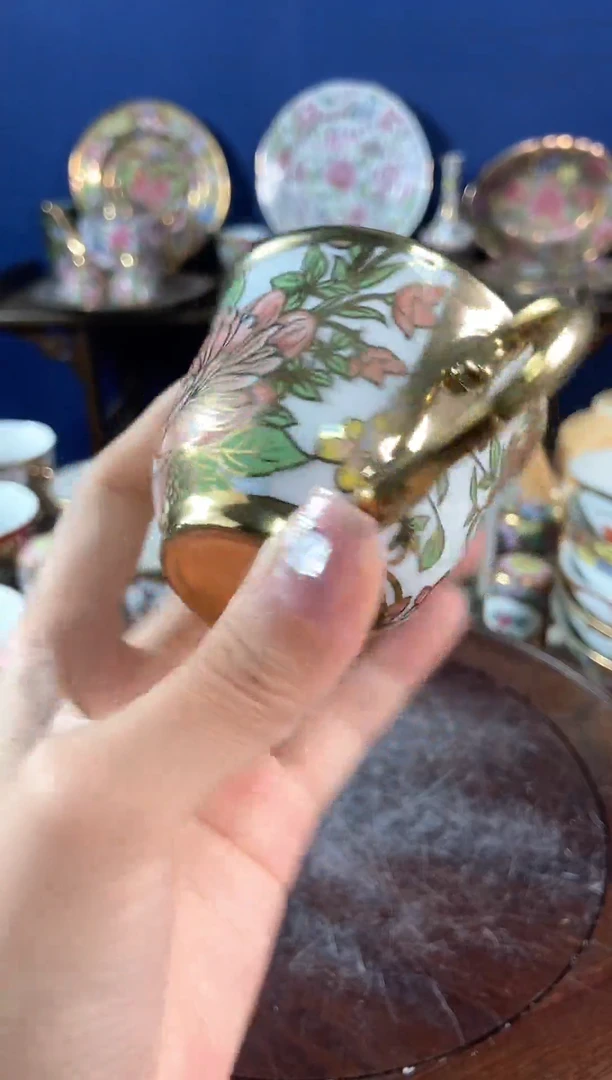 瓷片微瑕慎拍景德镇窑老厂瓷摆件