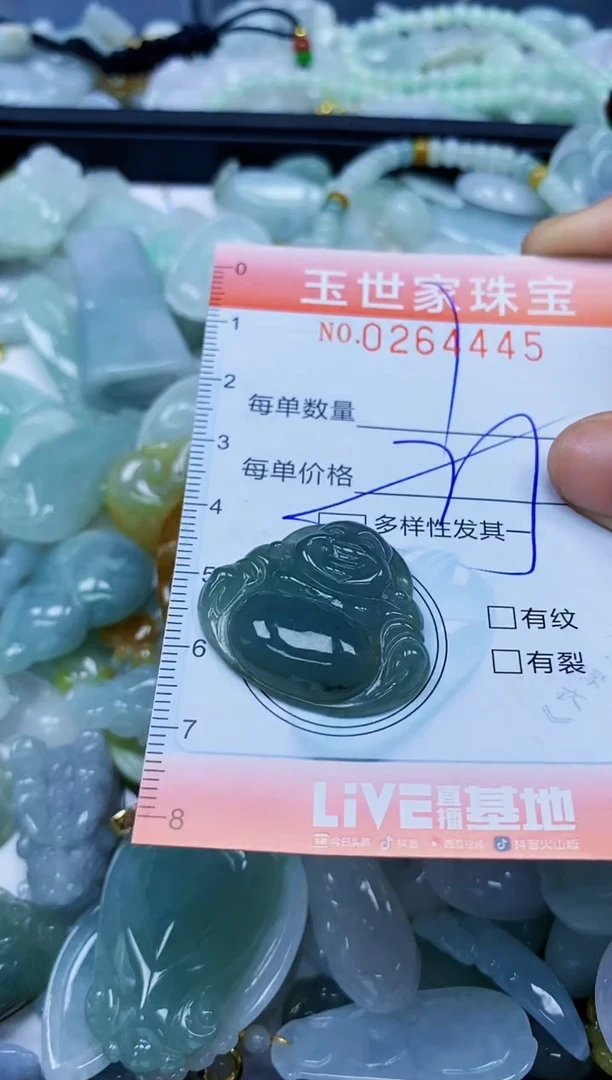 翡翠未镶嵌颈饰闪购0264445多样性发其一