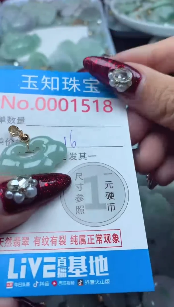 颈饰未镶嵌翡翠1518