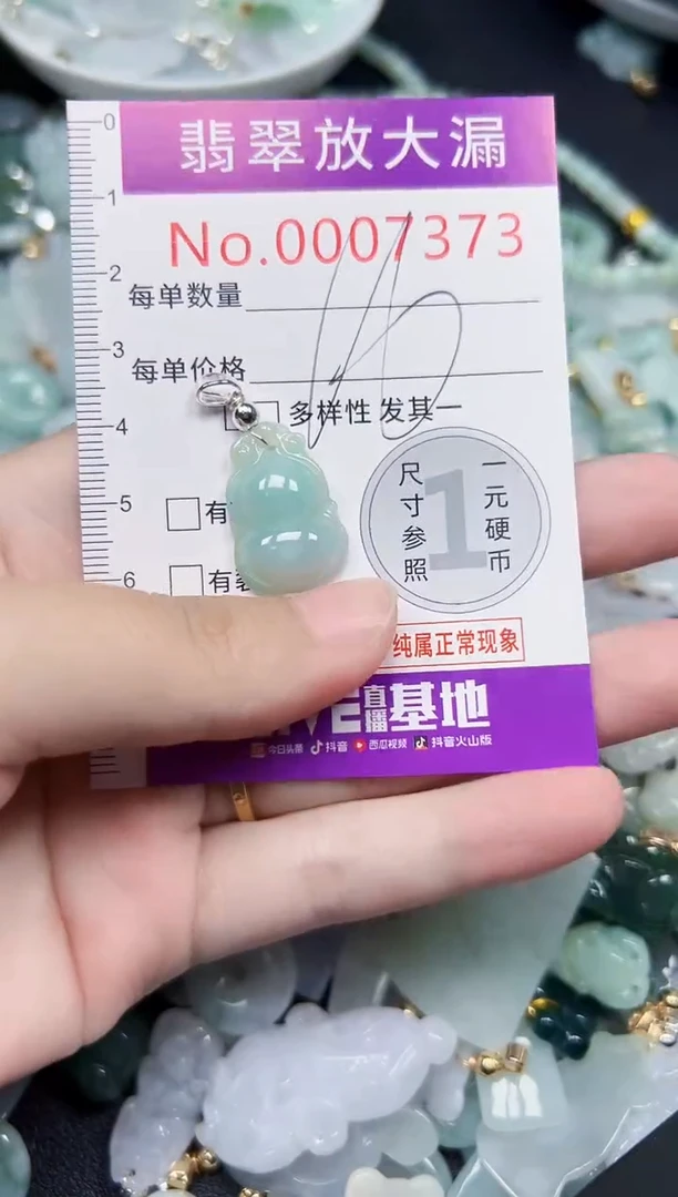 颈饰未镶嵌翡翠7373