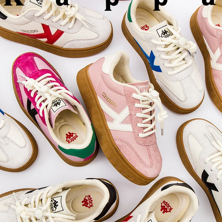 KAPPA KID25年四季新品德训鞋软底透气复古百搭KAZD241157