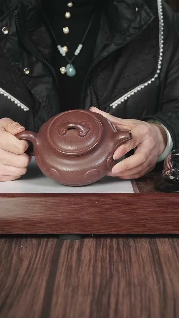 【闪购商品】紫砂茶壶jmt  千禧紫泥如意仿古
