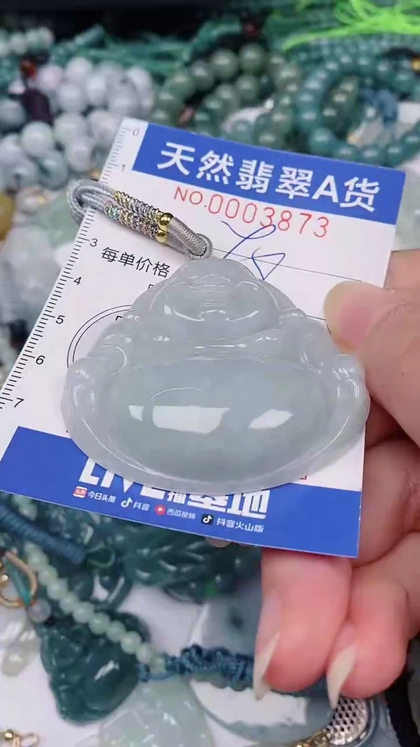 翡翠未镶嵌颈饰00003873