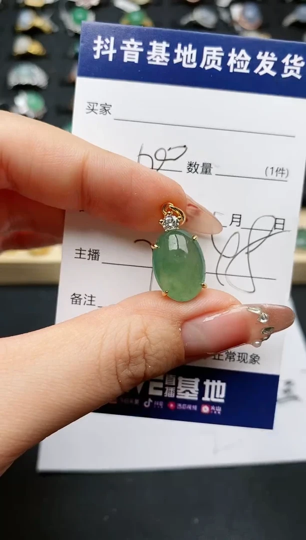 【闪购商品】翡翠颈饰银S925镶嵌.........